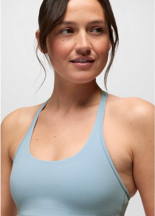Luxara Racerback Bra, Color: Glacier Skies, image 3