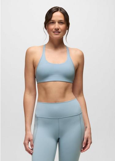 Luxara Racerback Bra, Color: Glacier Skies, image 9