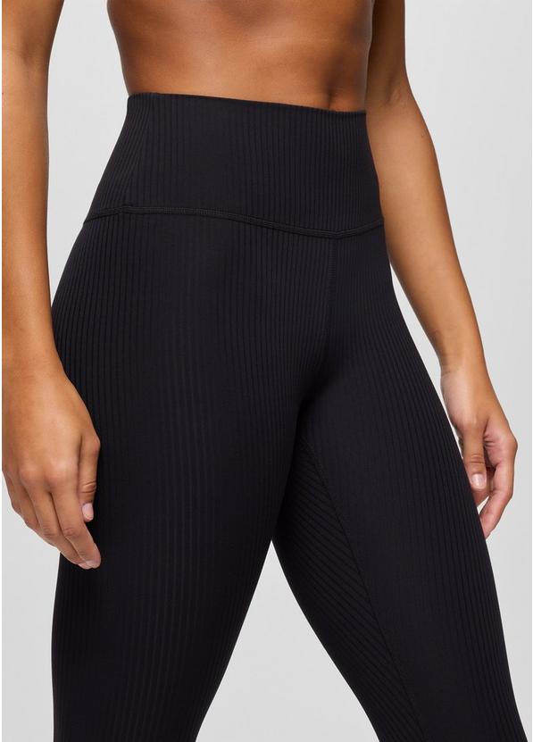 Luxara Rib 7/8 Legging, Color: Black, image 4
