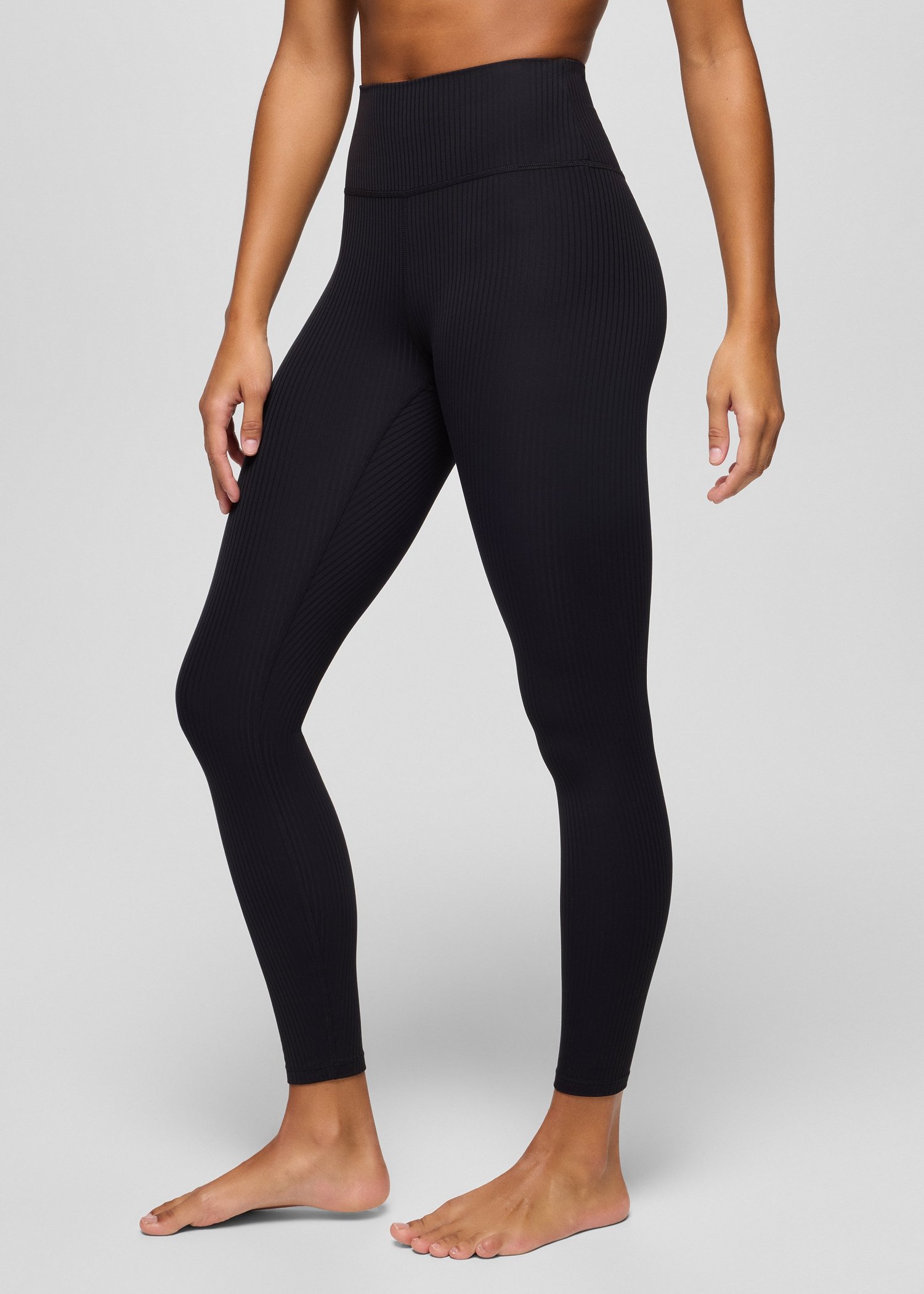 Womens prAna Luxara™ Rib 7/8 Legging - Black