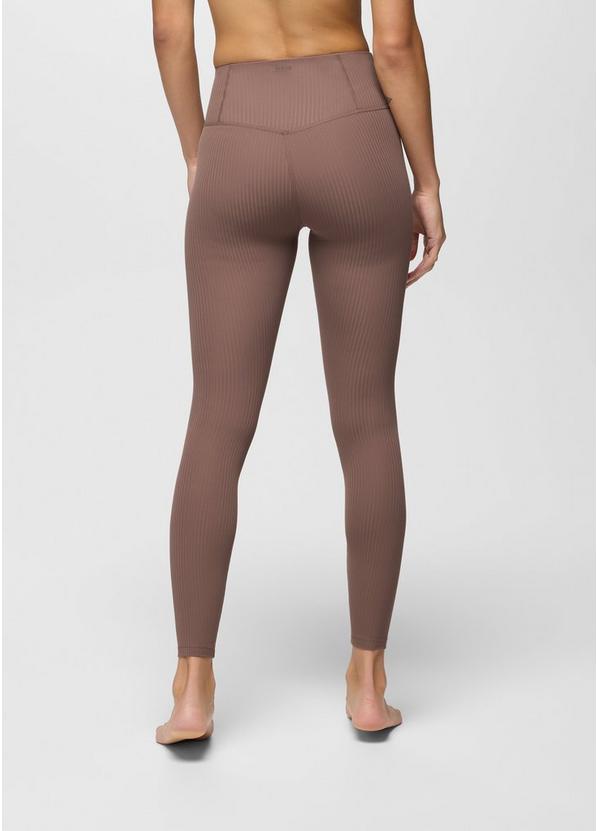 Luxara Rib 7/8 Legging, Color: Carob, image 2