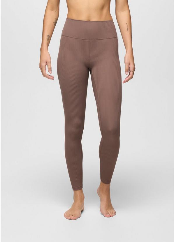 Luxara Rib 7/8 Legging, Color: Carob, image 1