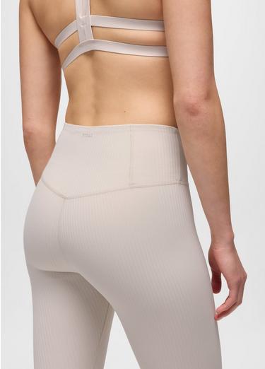Luxara Rib 7/8 Legging, Color: Almond, image 7