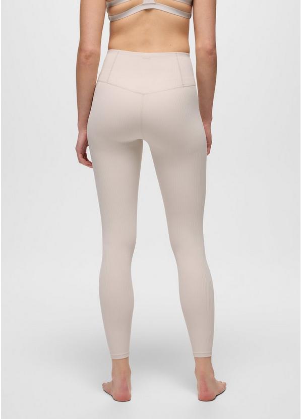 Luxara Rib 7/8 Legging, Color: Almond, image 2