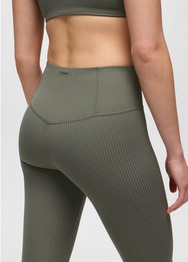 Luxara Rib 7/8 Legging, Color: Thyme, image 4