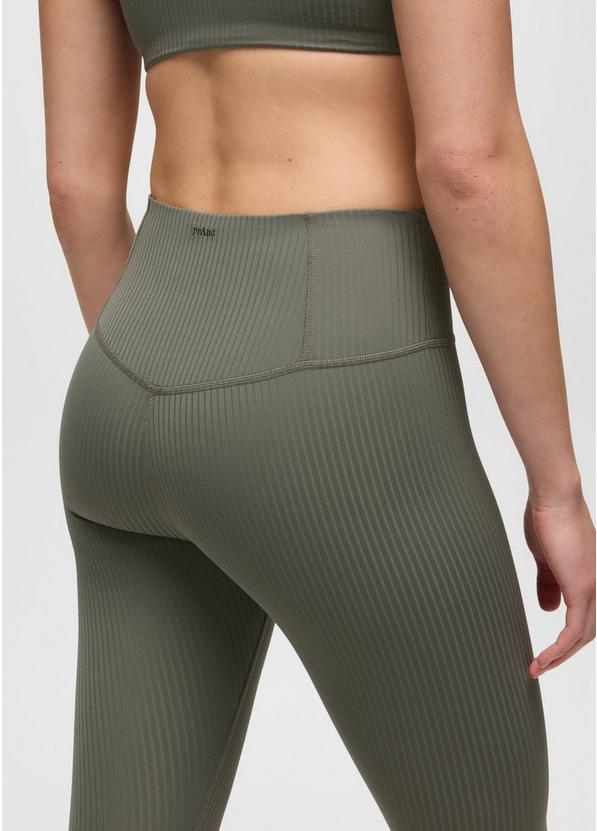 Luxara Rib 7/8 Legging, Color: Thyme, image 4