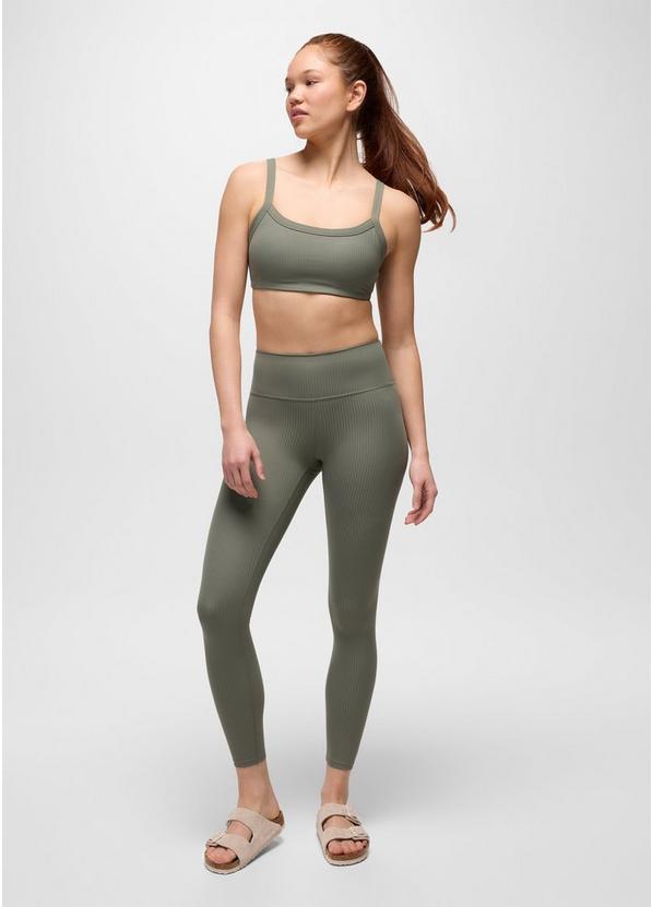 Luxara Rib 7/8 Legging, Color: Thyme, image 6