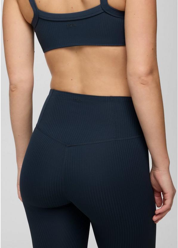 Luxara Rib 7/8 Legging, Color: Stormy Night, image 3