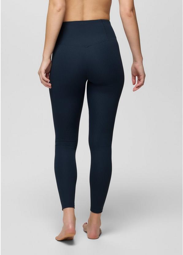 Luxara Rib 7/8 Legging, Color: Stormy Night, image 2