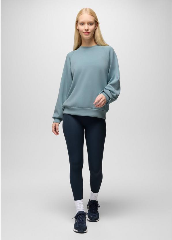 Luxara Rib 7/8 Legging, Color: Stormy Night, image 4