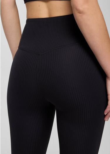 Luxara Rib Flare Crop, Color: Black, image 12