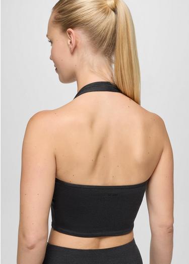Heavana Halter Top, Color: Black Heather, image 16