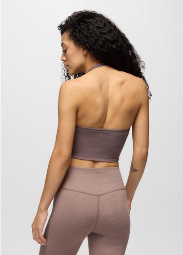 Heavana Halter Top, Color: Carob Heather, image 2