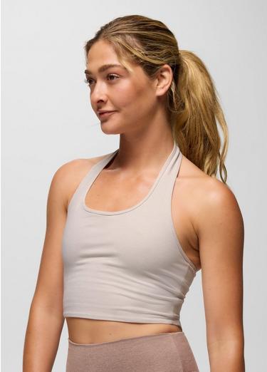 Heavana Halter Top, Color: Almond Heather, image 8