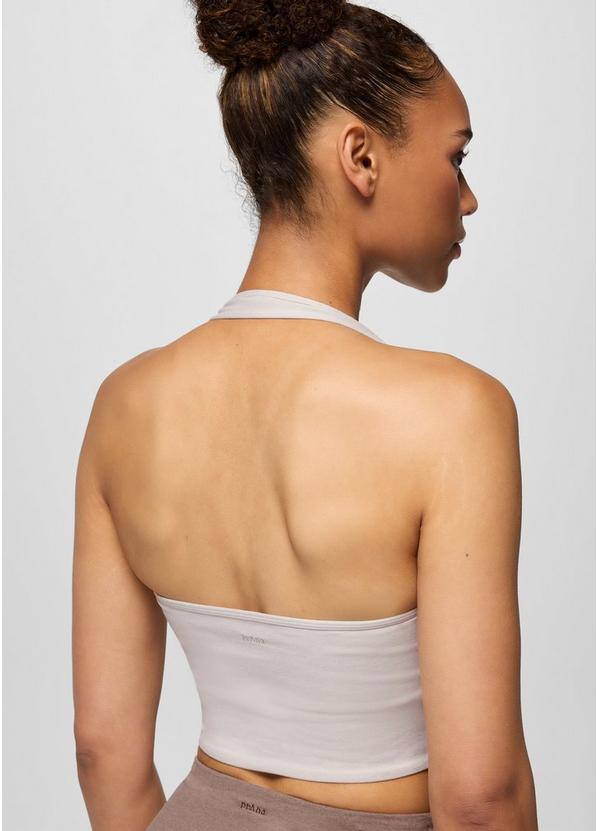 Heavana Halter Top, Color: Almond Heather, image 5