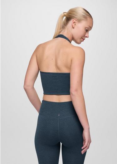 Heavana Halter Top, Color: Stormy Night Heather, image 6