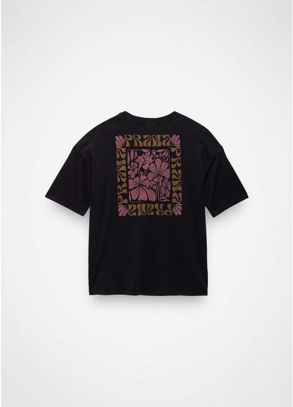 Everyday Graphic Oversized Tee, Color: Black Good Vibes, image 7