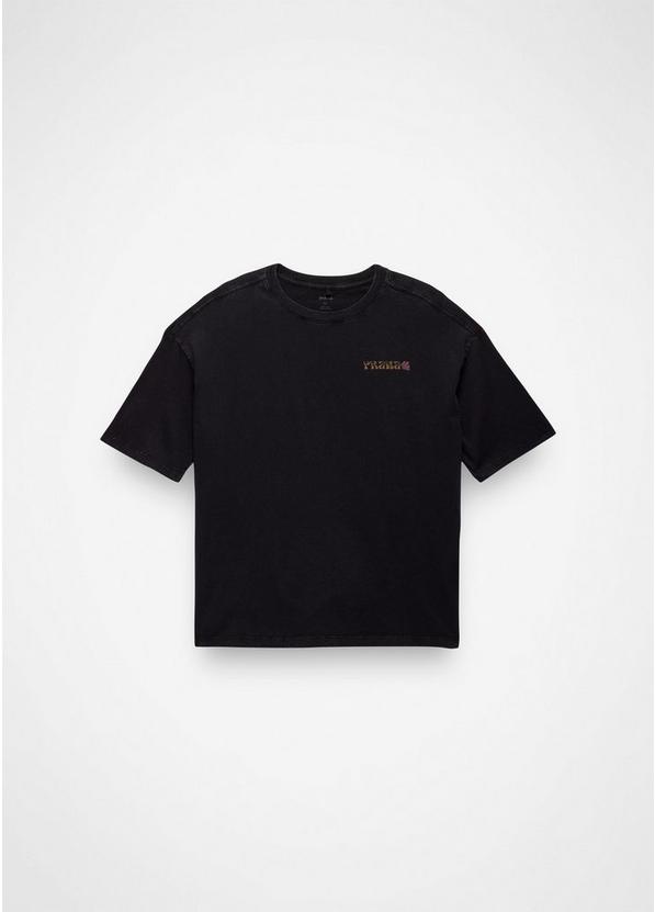 Everyday Graphic Oversized Tee, Color: Black Good Vibes, image 6