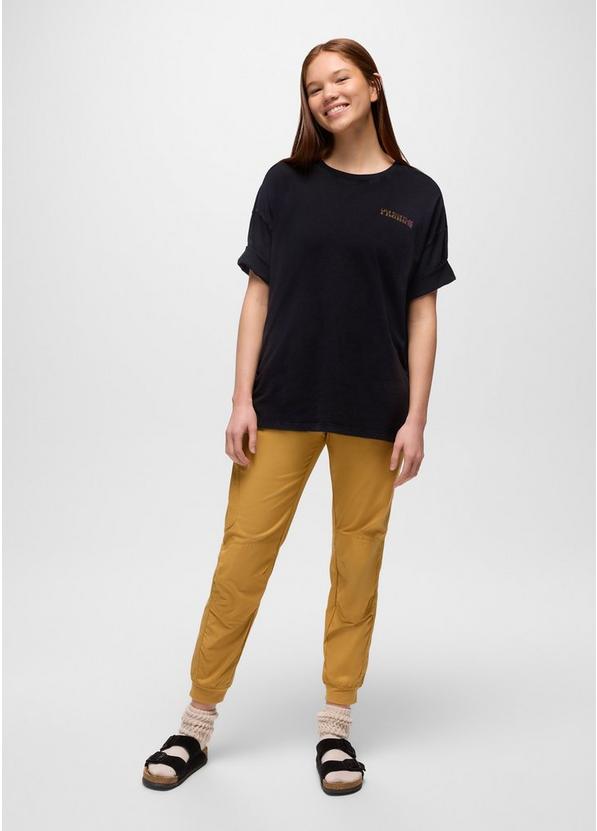 Everyday Graphic Oversized Tee, Color: Black Good Vibes, image 5