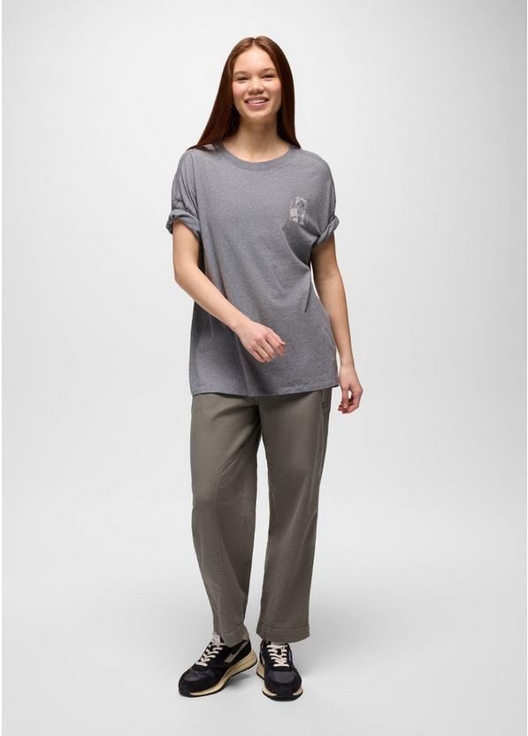 Everyday Graphic Oversized Tee, Color: Medium Heather Grey Storybook, image 5