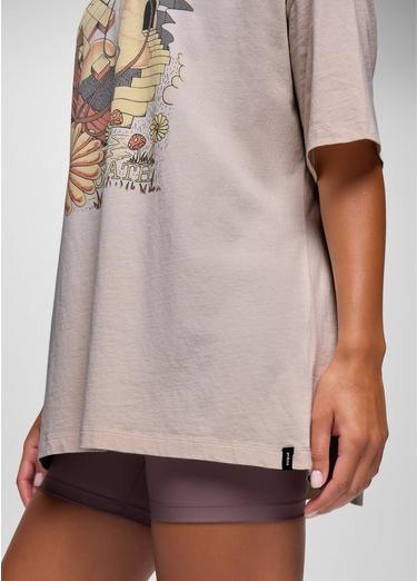 Everyday Graphic Oversized Tee, Color: Almond Mind Eraser, image 4