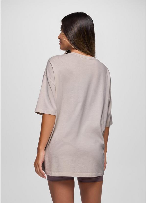 Everyday Graphic Oversized Tee, Color: Almond Mind Eraser, image 2