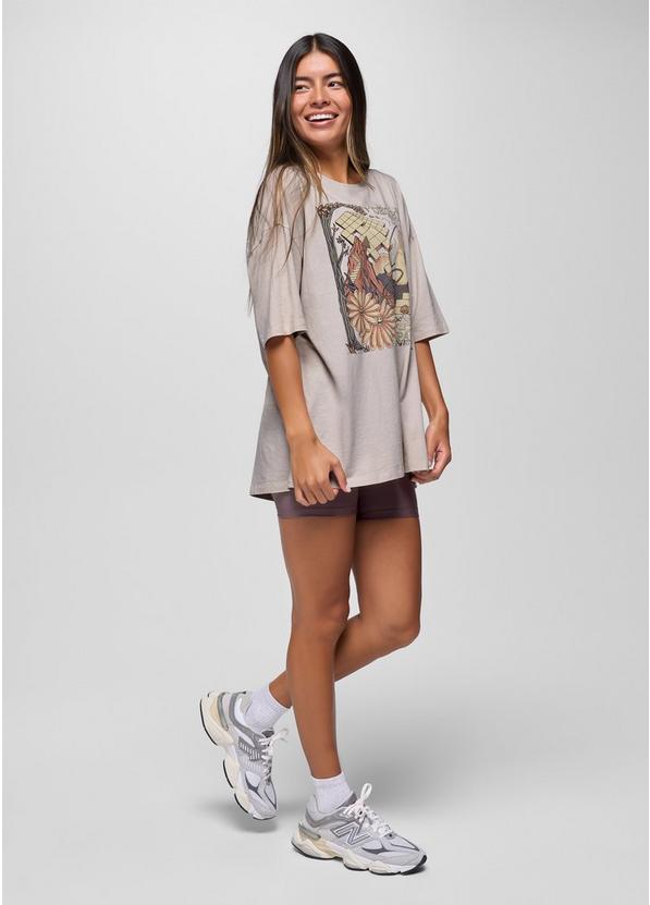 Everyday Graphic Oversized Tee, Color: Almond Mind Eraser, image 6