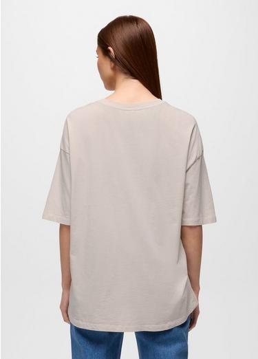 Everyday Graphic Oversized Tee, Color: Almond Locals, image 2