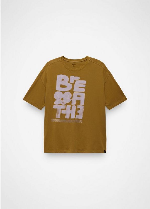 Everyday Graphic Oversized Tee, Color: Retro Olive / Luminous Breathe, image 5