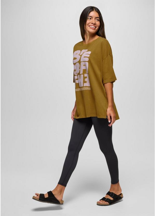 Everyday Graphic Oversized Tee, Color: Retro Olive / Luminous Breathe, image 4