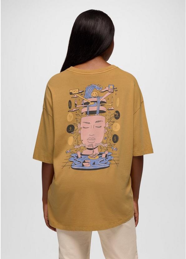 Everyday Graphic Oversized Tee, Color: Dijon Vacation, image 2