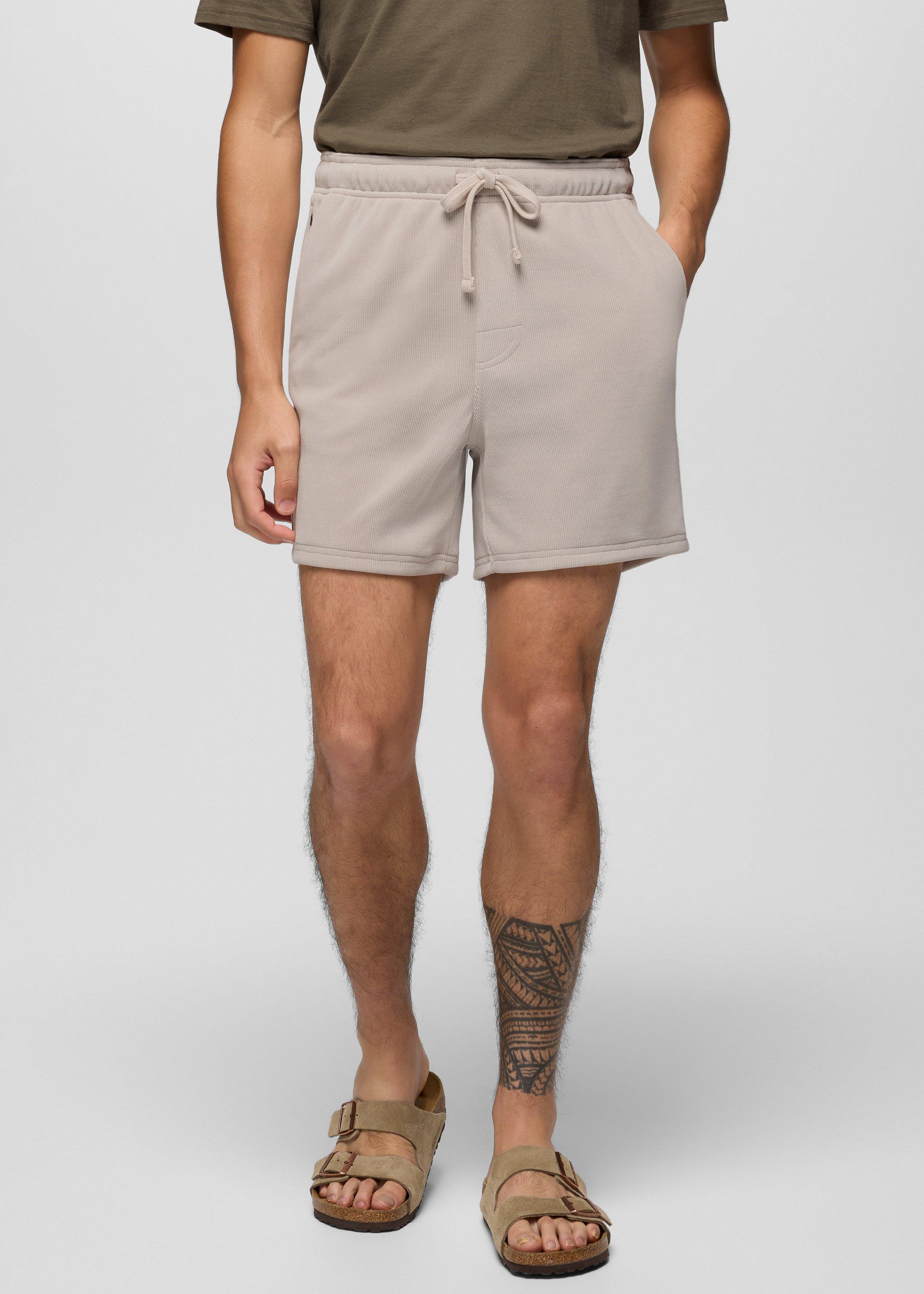 Mens prAna Deja View Short - Almond