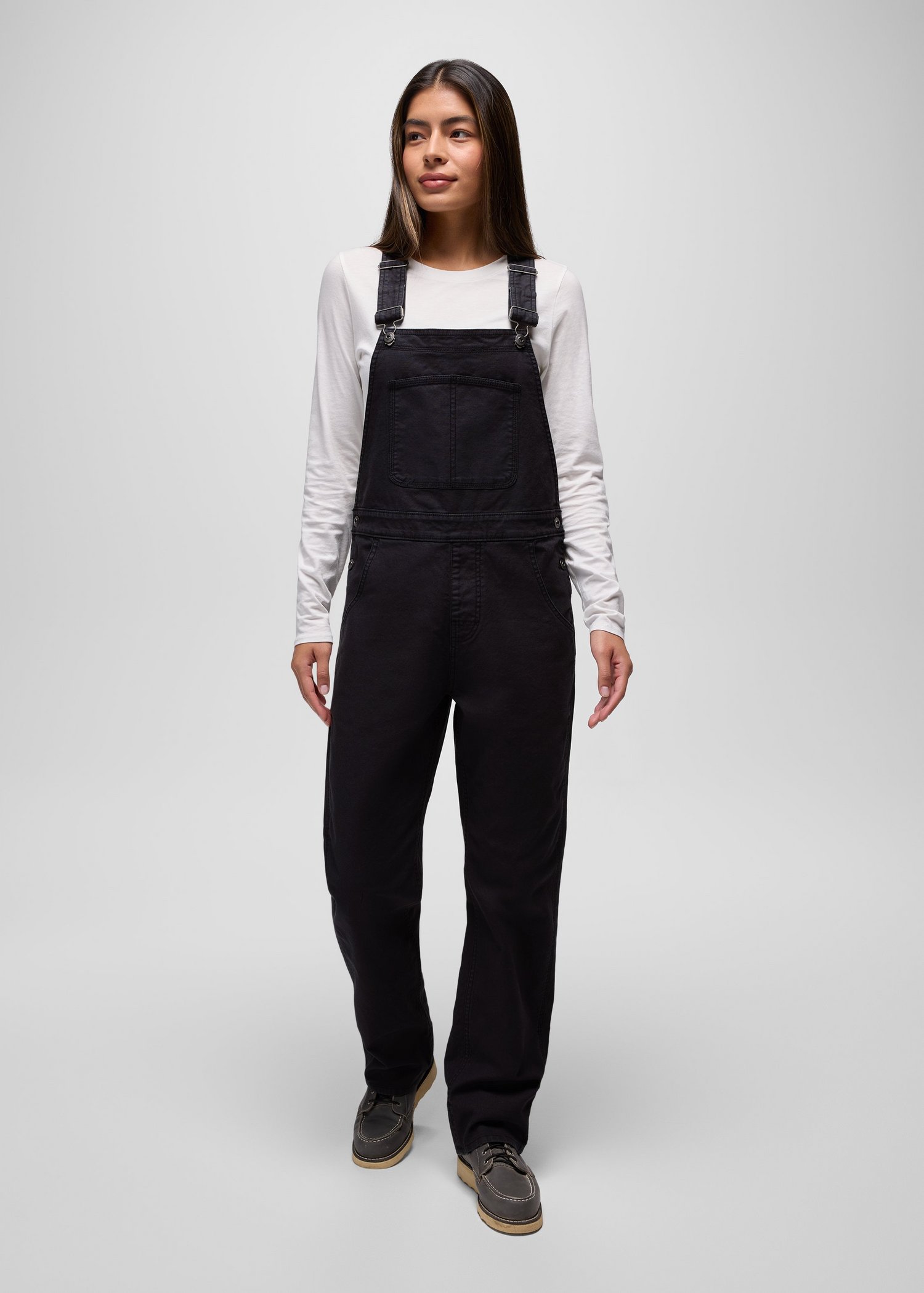 Womens prAna Rock Ridge Overalls - Black