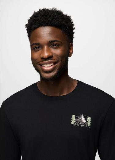 Everyday Graphic Long Sleeve Tee, Color: Black Awake, image 19