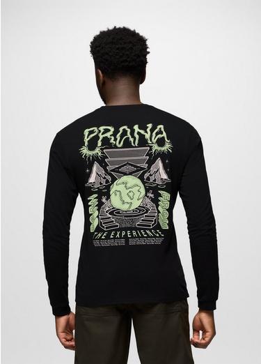 Everyday Graphic Long Sleeve Tee, Color: Black Awake, image 17