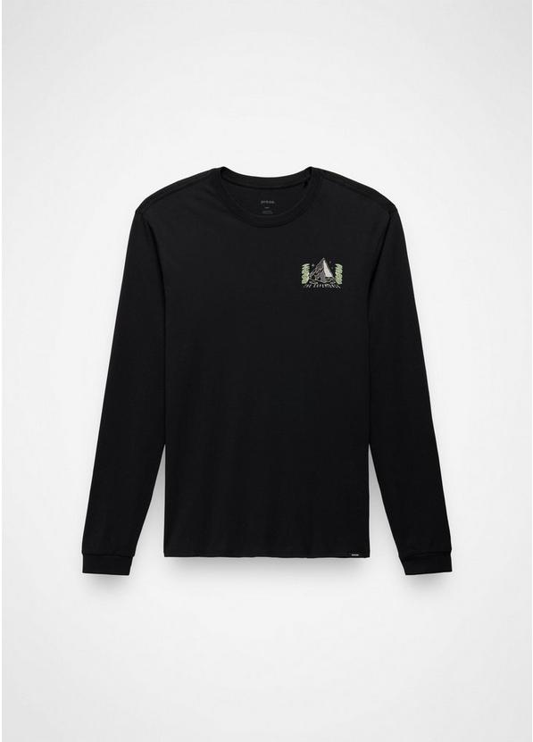 Everyday Graphic Long Sleeve Tee, Color: Black Awake, image 5