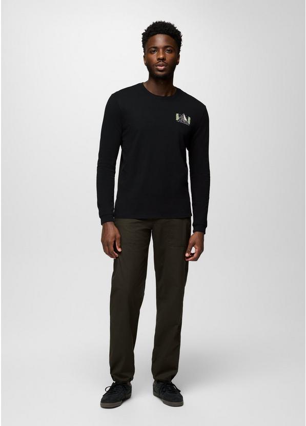 Everyday Graphic Long Sleeve Tee, Color: Black Awake, image 4