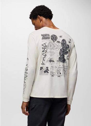 Everyday Graphic Long Sleeve Tee, Color: Canvas Day Tripper, image 13