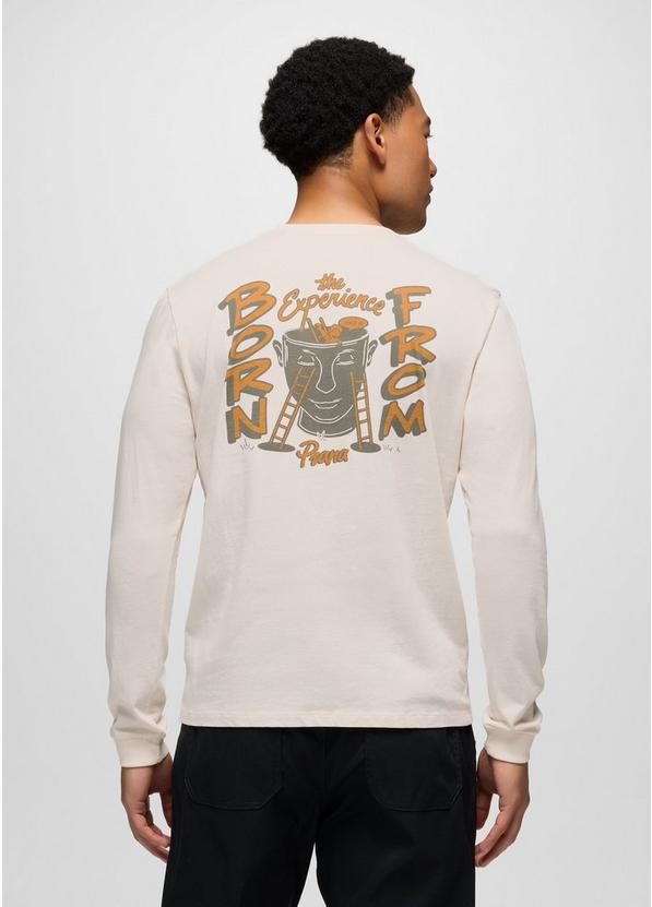 Everyday Graphic Long Sleeve Tee, Color: Canvas Open Your Mind, image 2