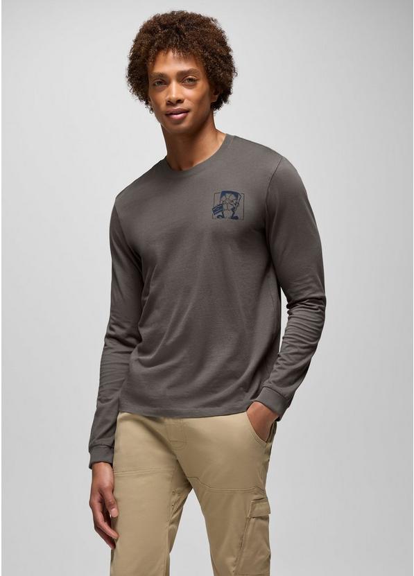 Everyday Graphic Long Sleeve Tee, Color: Thyme Storybook, image 1