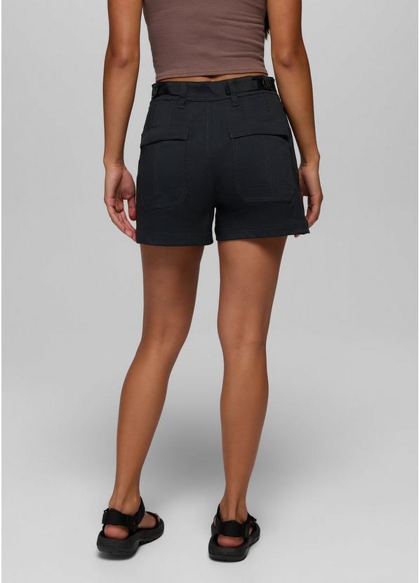 Stretch Zion Cargo Short, Color: Black, image 2