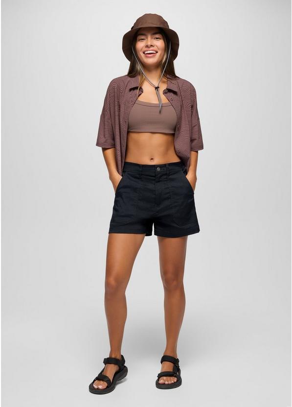 Stretch Zion Cargo Short, Color: Black, image 7