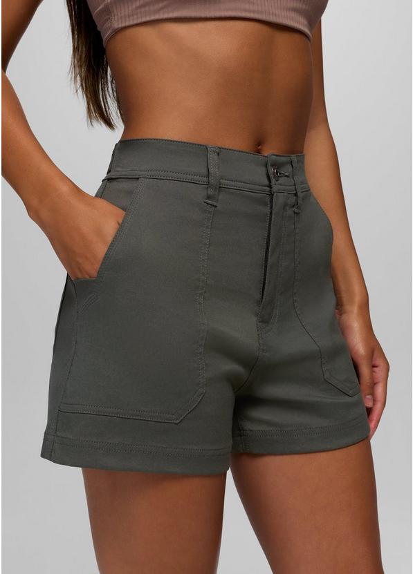 Stretch Zion Cargo Short, Color: Spruce, image 3