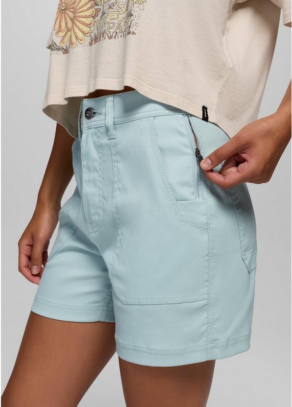 Stretch Zion Cargo Short, Color: Saltwater, image 6