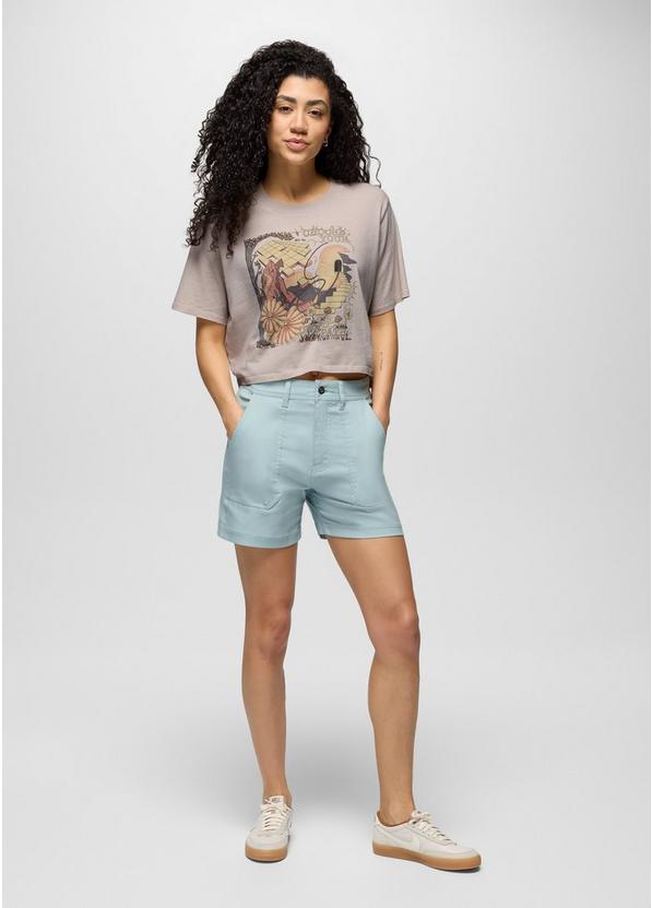 Stretch Zion Cargo Short, Color: Saltwater, image 5