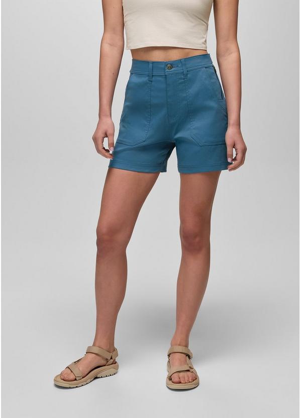 Stretch Zion Cargo Short, Color: Bluff Blue, image 1