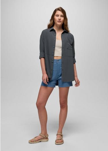 Stretch Zion Cargo Short, Color: Bluff Blue, image 7