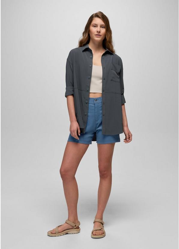 Stretch Zion Cargo Short, Color: Bluff Blue, image 1
