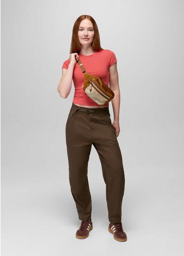 Stretch Zion High Rise Cinch Pant, Color: Dark Roast, image 5