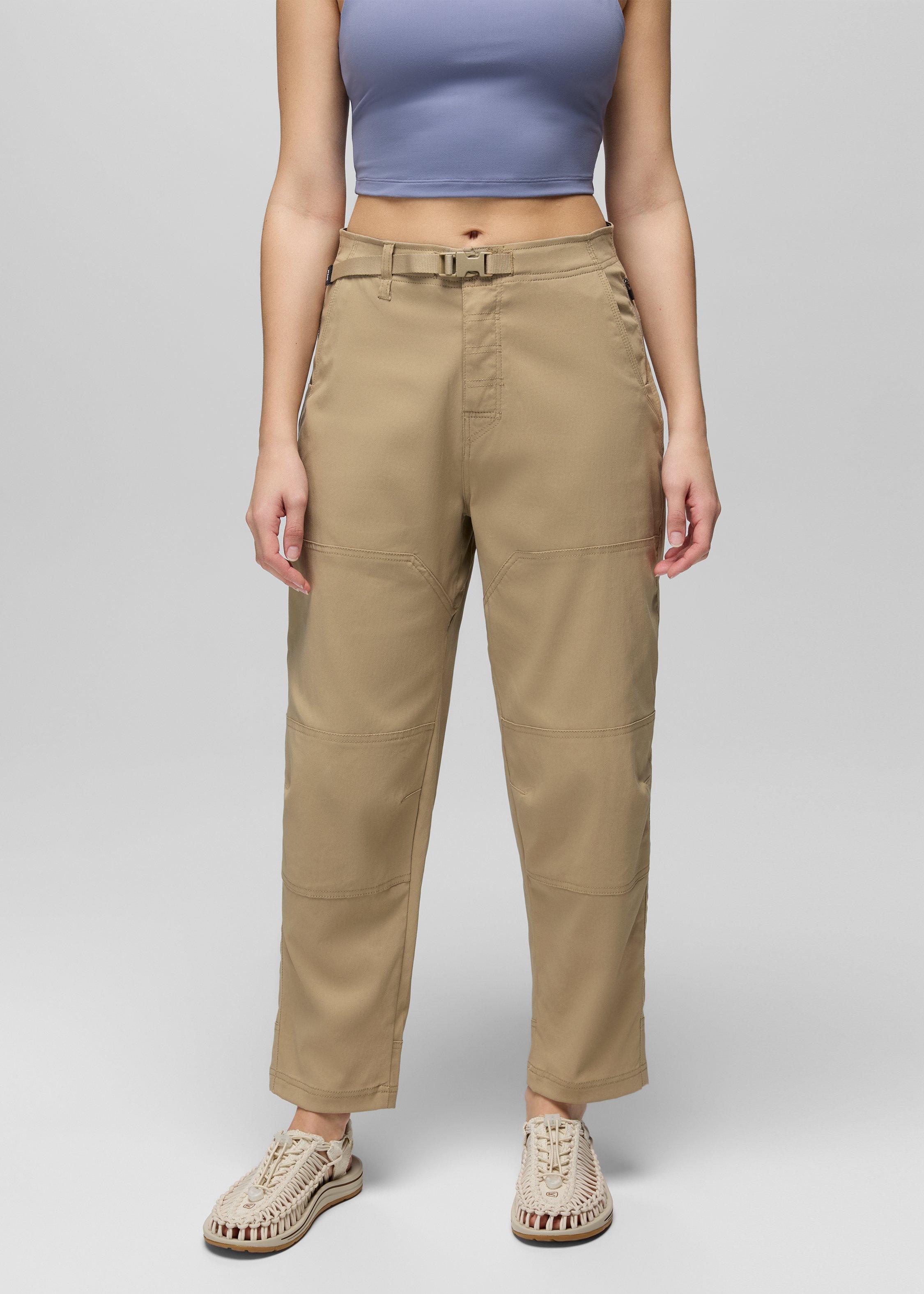 Womens prAna Stretch Zion&trade; Cinch Pant - Sandbar